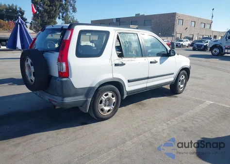2006 Honda Cr-V Lx from USA, damaged, VIN JHLRD68556C002481
